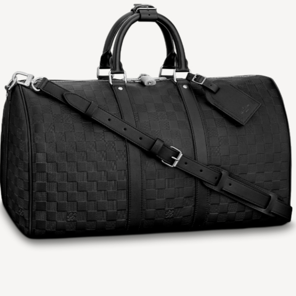 Louis Vuitton LV Infini Keepall 45 Onyx